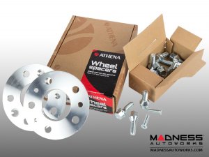 FIAT 500X Wheel Spacers by Athena - 5mm - set of 2 w/ extended bolts
